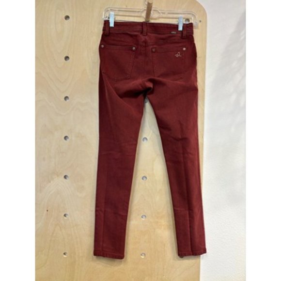 DL1961 Premium Denim Brown 4Way Stretch Emma Legging Skinny Jeans Size 25 - Picture 3 of 8